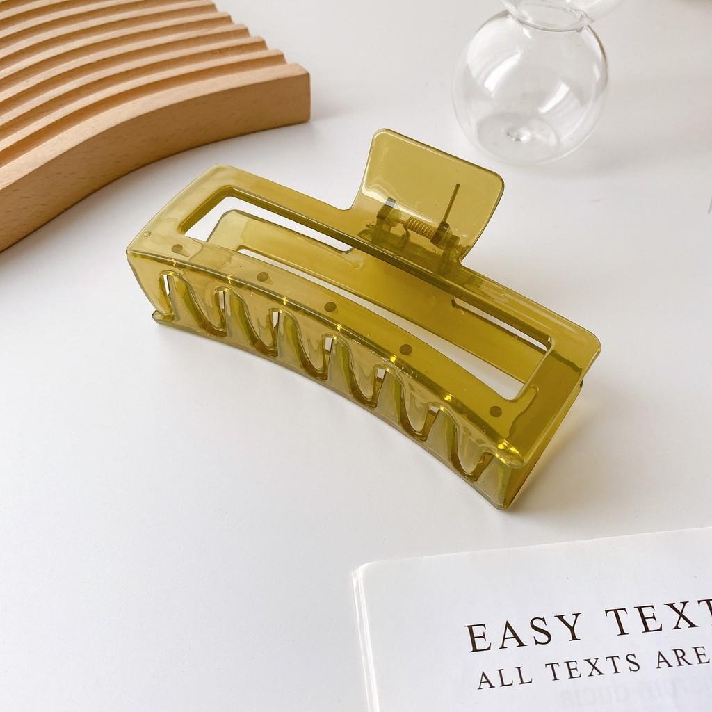 Elegant Vintage 13cm Hair Claw Clip For Women Retro Aesthetic Accessory In Colors Multiple