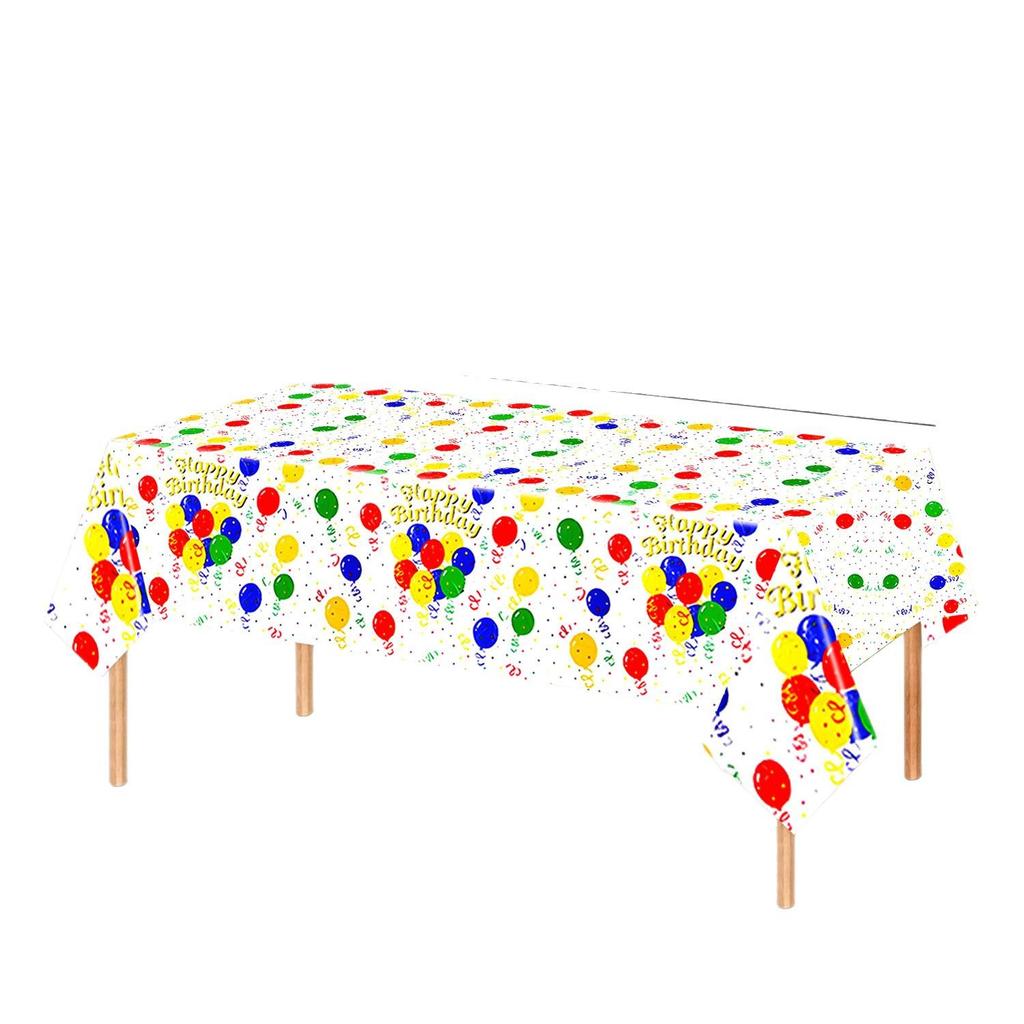 Leaf Cake Birthday Party Decoration Tablecloth Children'S Birthday Party Tablecloth