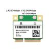 Ax210hmw Wifi Card Wifi 6e Mini Pci-e Ax210 802.11ax/ac 2.4g/5g//6g Bt5.2 Wireless Adapter For Lapt