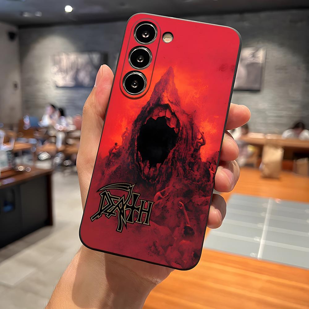 Death Metal Band Phone Case For S23 Samsung S25 S26 S24 Ultra S22 S20 Fe S21 Plus A16 A54 A34 A24 A53 A13 A14 Cover