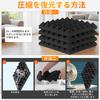 High-Density 28kgm³ Sound-Absorbing Material, 5cm Extra Thick, Soundproofing Sheet, 30x30x5cm, Flame-Retardant, Odorless, High-Resilience,