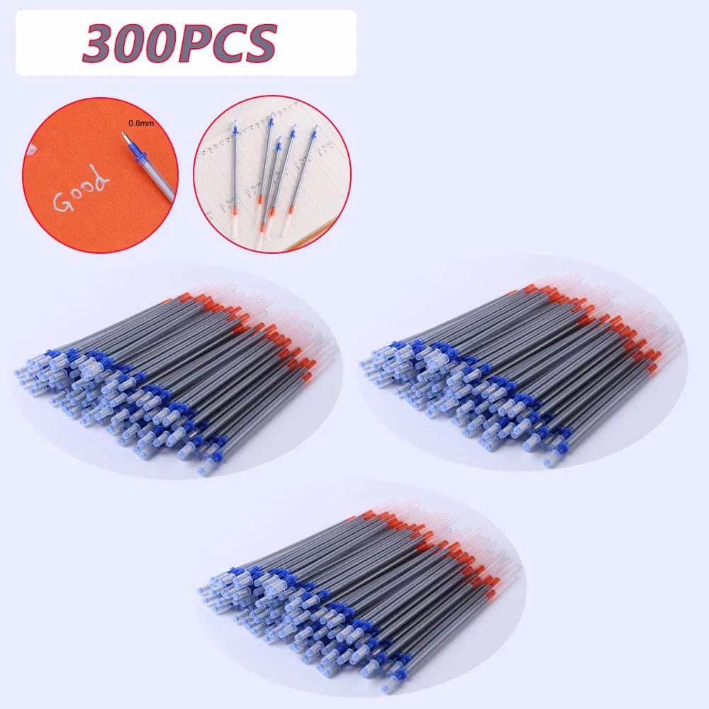 500-100pcs Mercury Refillable Pen Water Erasable Pens Fabric Leather Craft Refill Pen for Leather Embroidery Fabric Sewing Tools