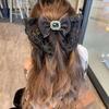 New Dongdaemun Princess Extra Large Bow Headpiece Lace Socialites' Banquets Hair Clip