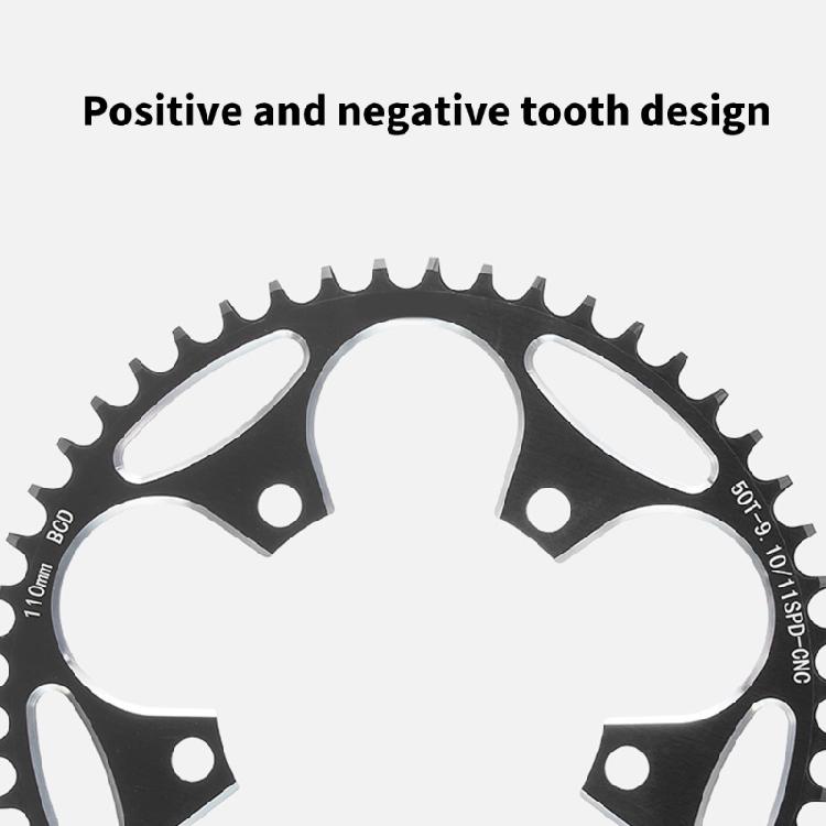 Aluminum Alloy Mountain Bikes Chainring Direct Mounted 110/130BCD Narrow Wide Bikes Chainring 5 Screws Round Chainring