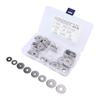 90PCS Penny Repair Washers Flat 8 Sizes Assorted 304 Stainless Steel Universal for Cars Trucks