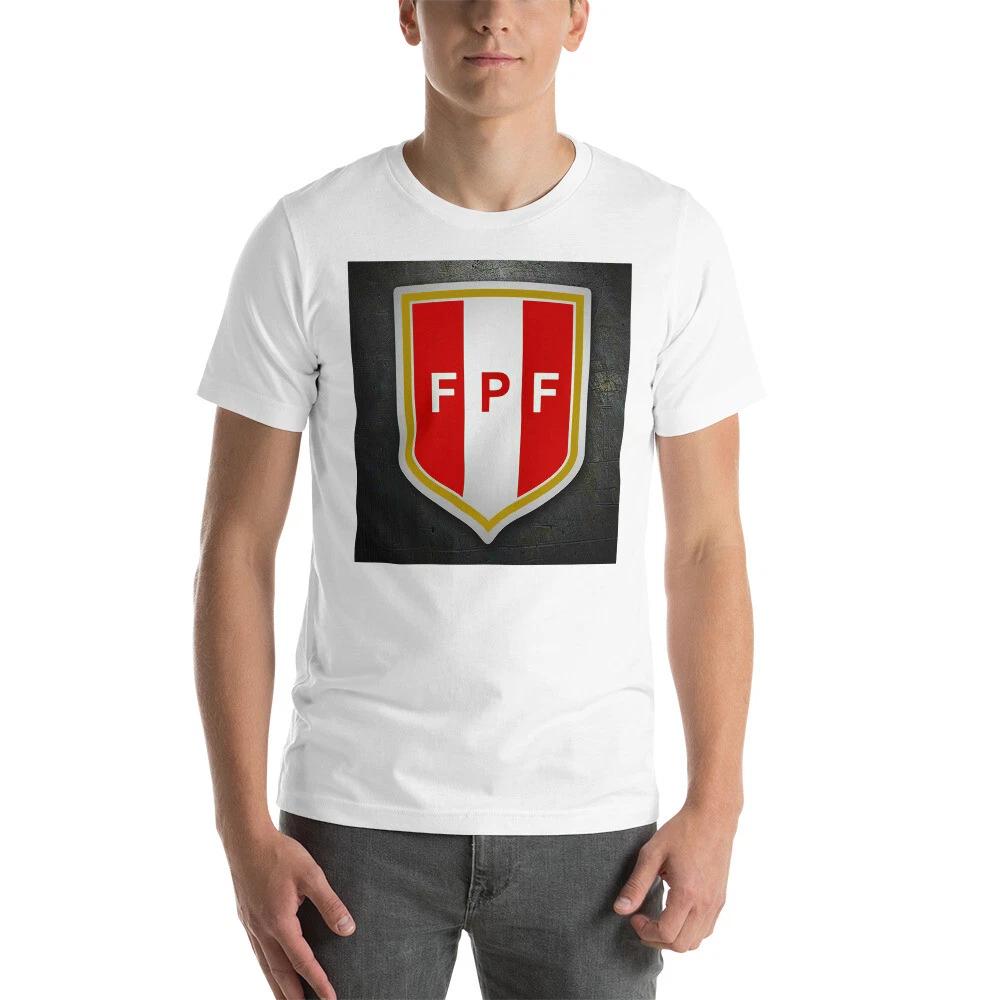 PERU SOCCER FPF FANATIC ON STONE COOL GRAPHIC Short-Sleeve Unisex T-Shirt 4XL
