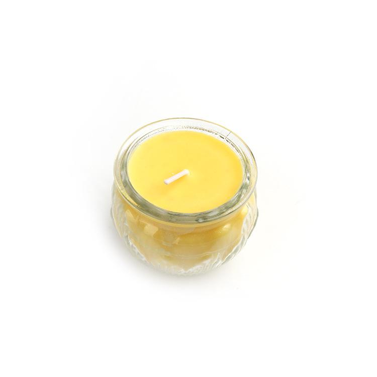 Flat-Mouthed Lotus Glass Ghee Lamp | 24-Hour Ever-Burning Oil Lamp Candle for Home & Religious Use