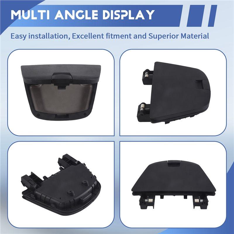 HOT-Car Dashboard Central Control Storage Box Cover Parts For Cruze 2010-2015 Black,Car Dashboard Central Control Stor