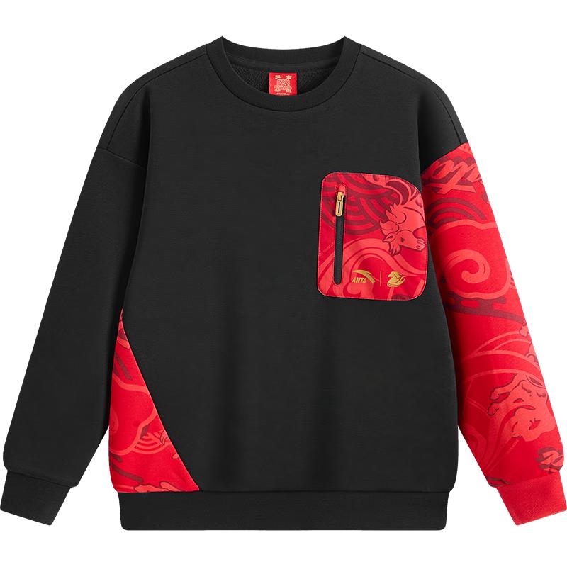 Anta Новогодняя толстовка-свитшот для мальчиков 165