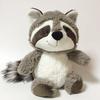 25-35cm Gray Raccoon Plush Toy Lovely Raccoon Cute Soft Stuffed Animals Doll Pillow for Girls Children Kids Baby Birthday Gift