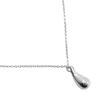 TIFFANY&Co. Teardrop Necklace Elsa Peretti Silver925 2.7g Women Used