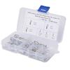 LOYELEY R-Pins, Snap Pins, 100-Piece Set, Snap Pins, Cotter Pins, Split Pins, Clip Pins, R-Shaped Spring Pins, Beta Pins, Body Clips, Beta Pins for Ma
