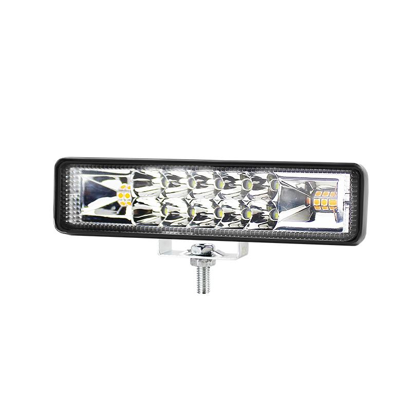 16LED Strobe Working Light 6 Inch 48W 9-36V Strobe Truck Car Headlight Working Light Warming Light