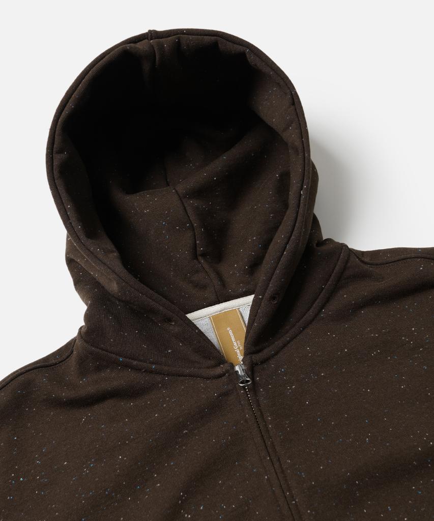 Frizmworks Og Bocaci Heavyweight Hood Zip Up Parka _ Dark Brown