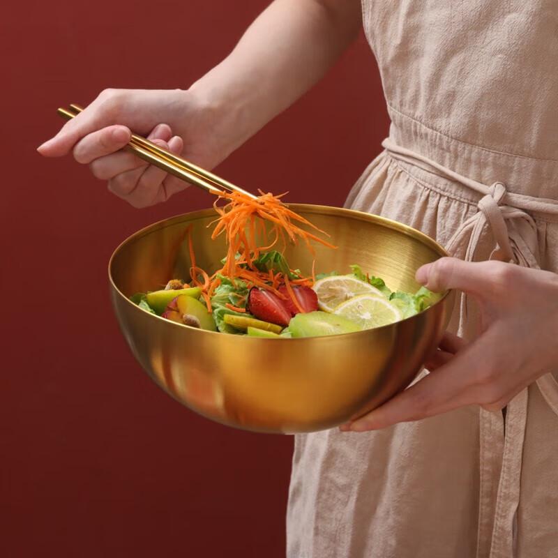 Easy Platinum Chinese Style Stainless Steel Rice Bowl