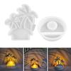 Coconut Tree Candle Holder Silicone Molds Candlesticks Castings Moulds Resins Molds Craft Molds for Tapers Candle