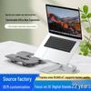 Adjustable Aluminum Alloy Folding Laptop Stand - Portable, Elevated Cooling Design