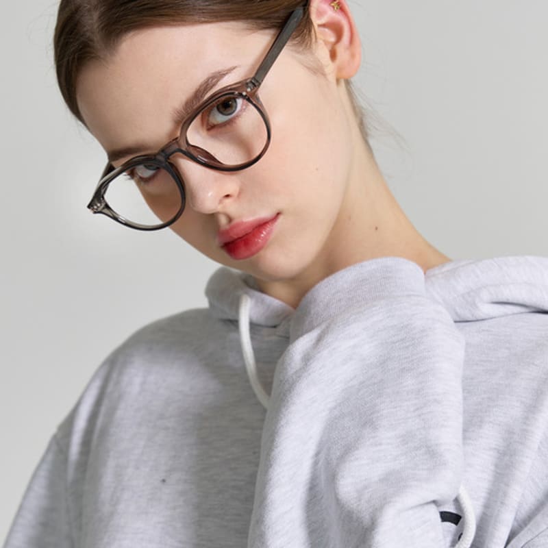 RECLOW RECLOW TR B098 GRAY GLASS Glasses