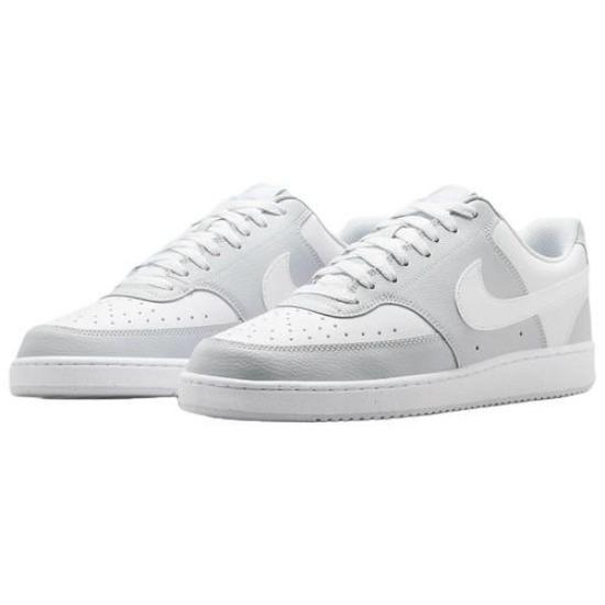 

Nike Court Vision Low Pure Platinum White - HM9862-002 EU 44 серый/белый