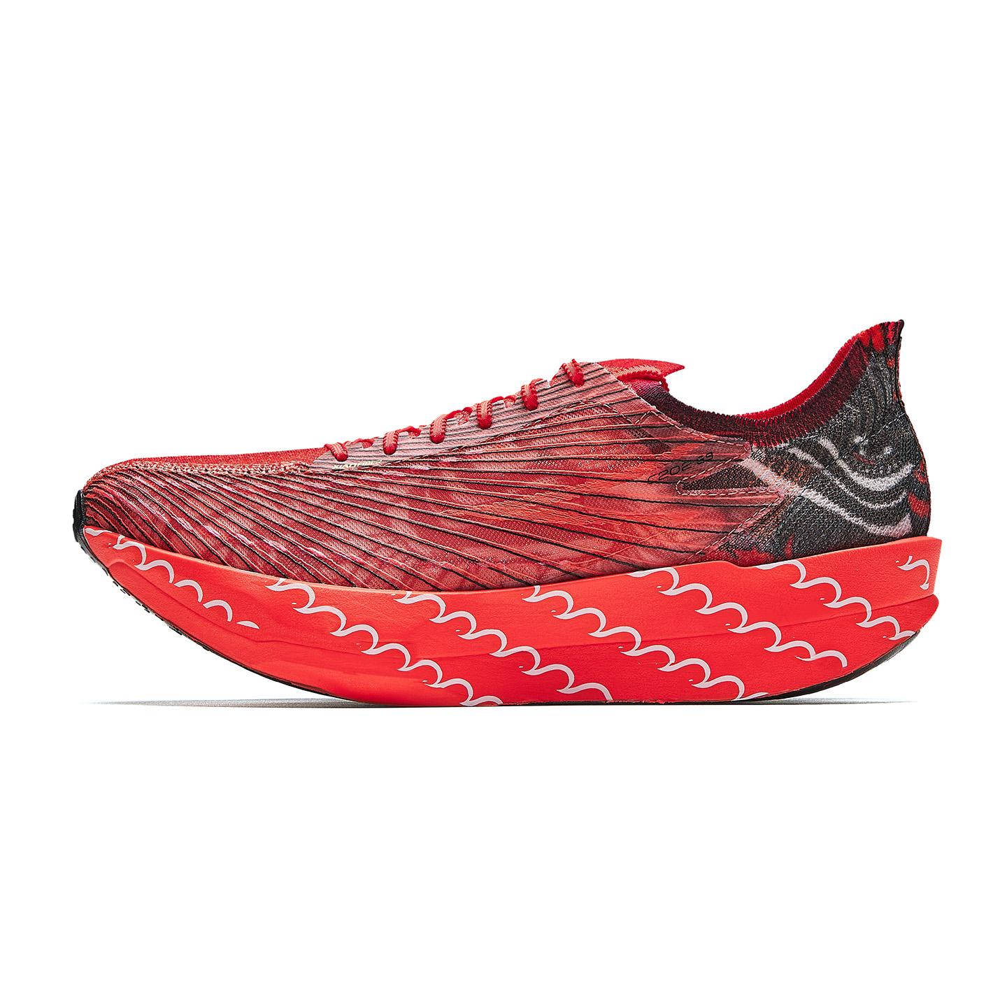 

Anta Versatile Running Shoes Men s Neon Bright Red/Basic Black/Classic Red 912625557-2 42