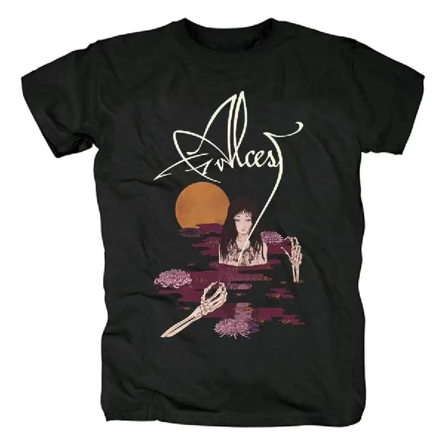 

Alcest Dark Metal New Album Fashion Printed Short Sleeve Men s Casual Round Neck Large Cotton Commemorative T-shirt Summer Tops XXXXXL