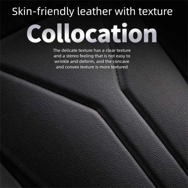 New Universal  PU Leather Front Seat Cover Car Seat Mat Waterproof Car Seat Protector Breathable