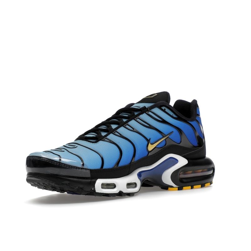 Nike Air Max Plus Hyper Blue 2025 Męskie Sneakersy Czarne Zamszowe Błękitne DX0755-001