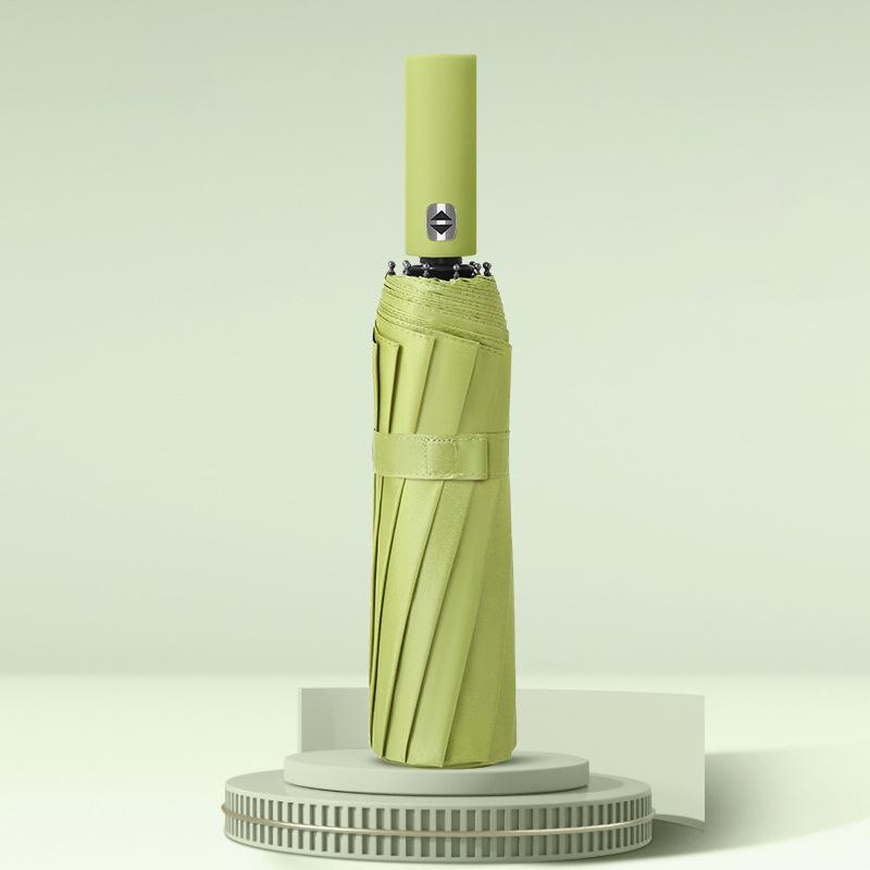 24 Bone Automatic Folding Umbrella Windproof Sunshade Umbrella Men's and Women's Luxury Business Umbrella Sunshade Zwq