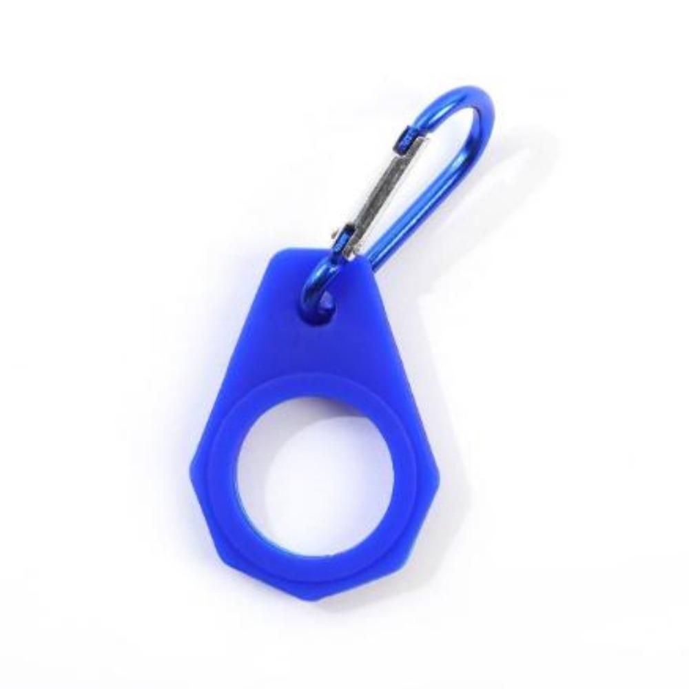 High Quality Aluminum Sports Outdoor Kettle Buckle 7 Colors 4*9cm Water Bottle Holder Accessories Carabiner Hook Camping Hiking
