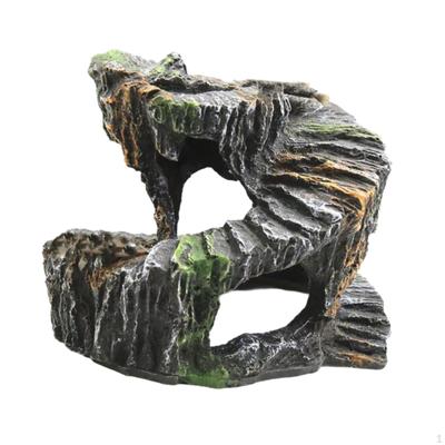 Želva Basking Platform Plaz Jeskyně Akvárium Terénní nástroj Dekorace Příslušenství Ornament