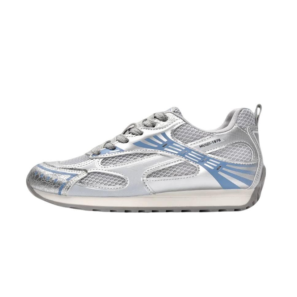 Height-increasing Mesh Breathable Forrest Gump Shoes 22 Summer New Retro German Training Sports Leisure Lightweight Dad Shoes