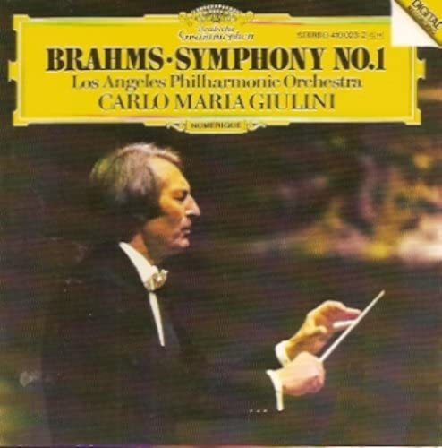

CD BRAHMS - Symphony No.1 4100232 Deutsche Grammo Germany Classical Used