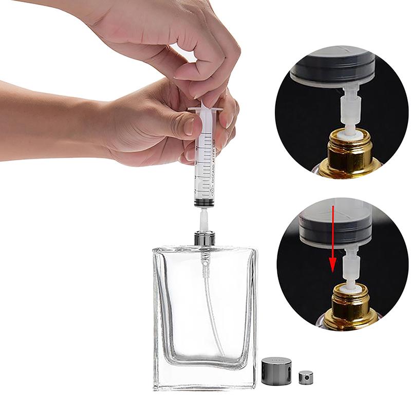 Lipfer 50 Stks/partij Parfum Dispenser Spuit Speciale Naald Mini Hervulbare Parfum Converter Parfum Dispenser Draagbare Refill Tool