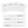 Valve Stems Caps 8Pcs Car Door Handle Sticker TPU Protective Film Decals Accessories For Volkswagen VW RLine R Golf Amarok T5 TiBR1