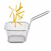 Mini Stainless Steel Fry Baskets Chips Presentation Basket Strainer Food Basket Kitchen Tool Cooking French Fries Basket