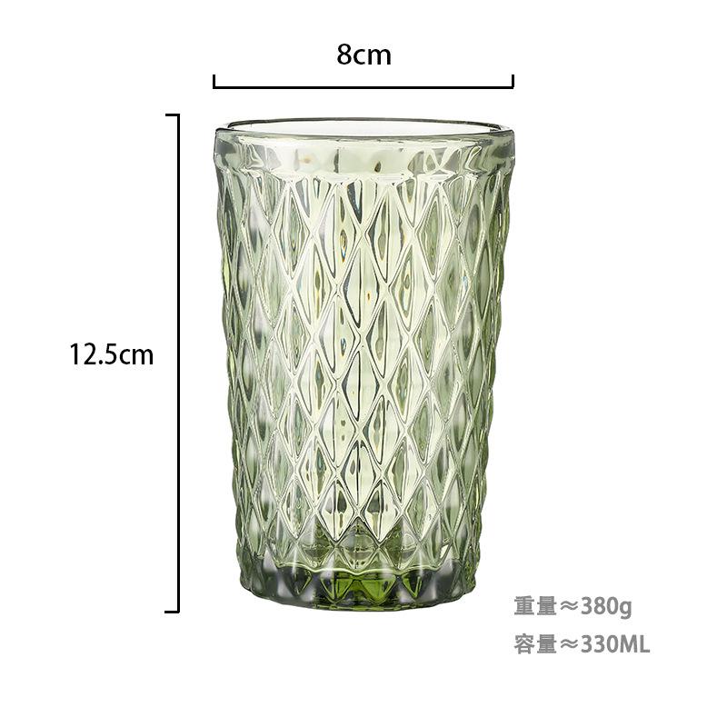 330 Ml Water Glass for Juice Beer Tea Milk Wine Drinking Drinkware for Cold Drink Glasses Family and Friends Party