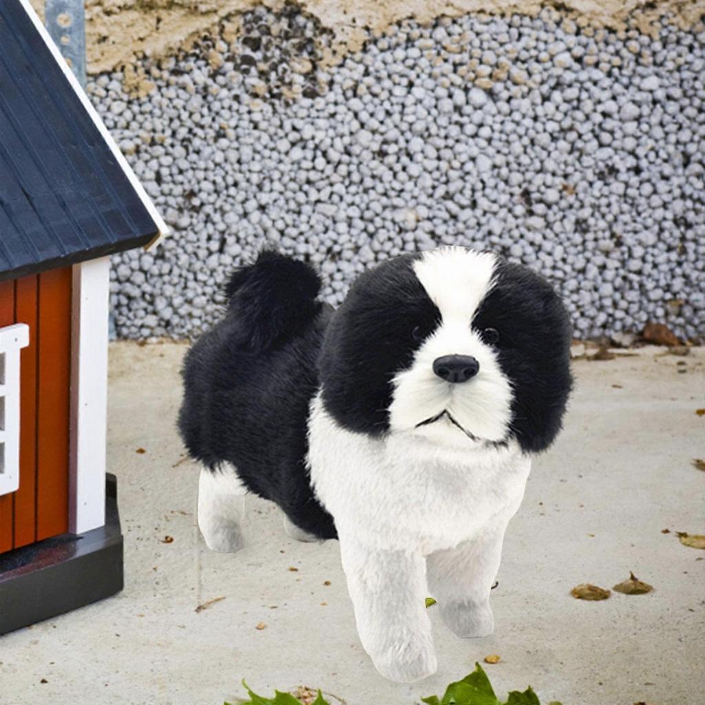 Lifelike Sheepdog Cuddly Adorable Handmade for Toy Gifts Toddlers