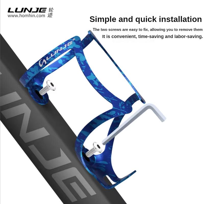 MTB Water Bottle Holder Lightweight Bicycle Cup Cage Rack Mtb Mountain Road Aluminum Alloy Bike Accessories 6