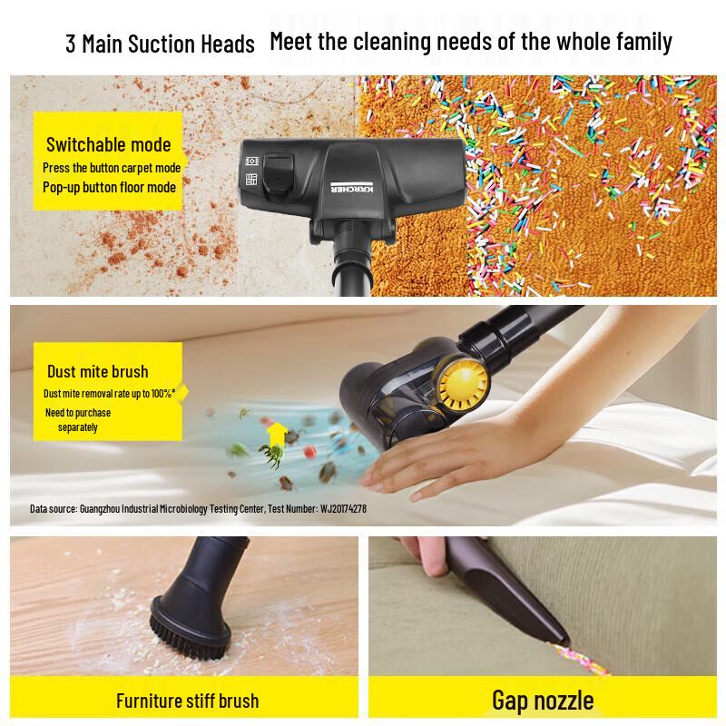 Karcher VC 3 Plus High Suction Wired Household Vacuum Cleaner