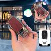 Mercedes Car Key Case for C300L/E260L, GLA200L, GLC/GLE350, GLB220L Modelle – Men's Buckle Bag.