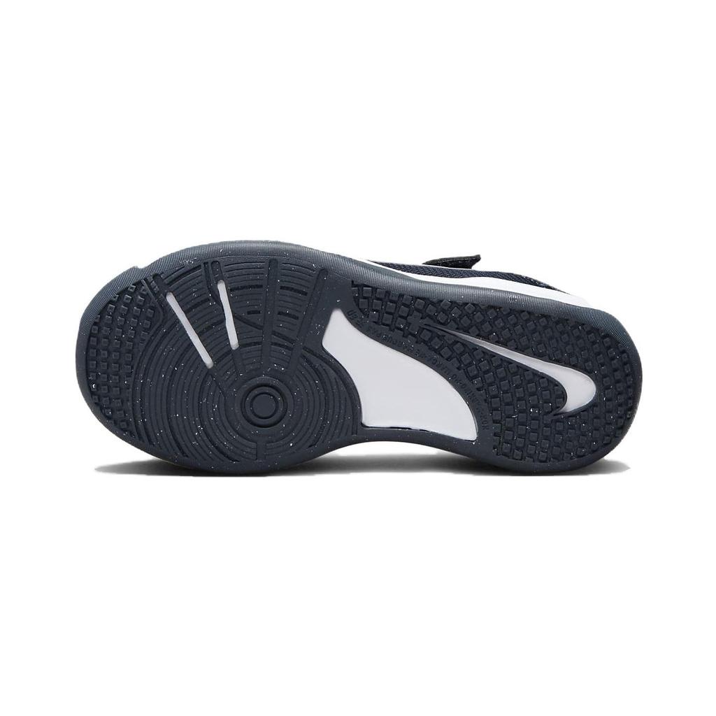 Nike Omni Multi-Court PS Dark Obsidian White Kids Sneakers Blue Smoke-Grey Bright-Crimson DM9026-402