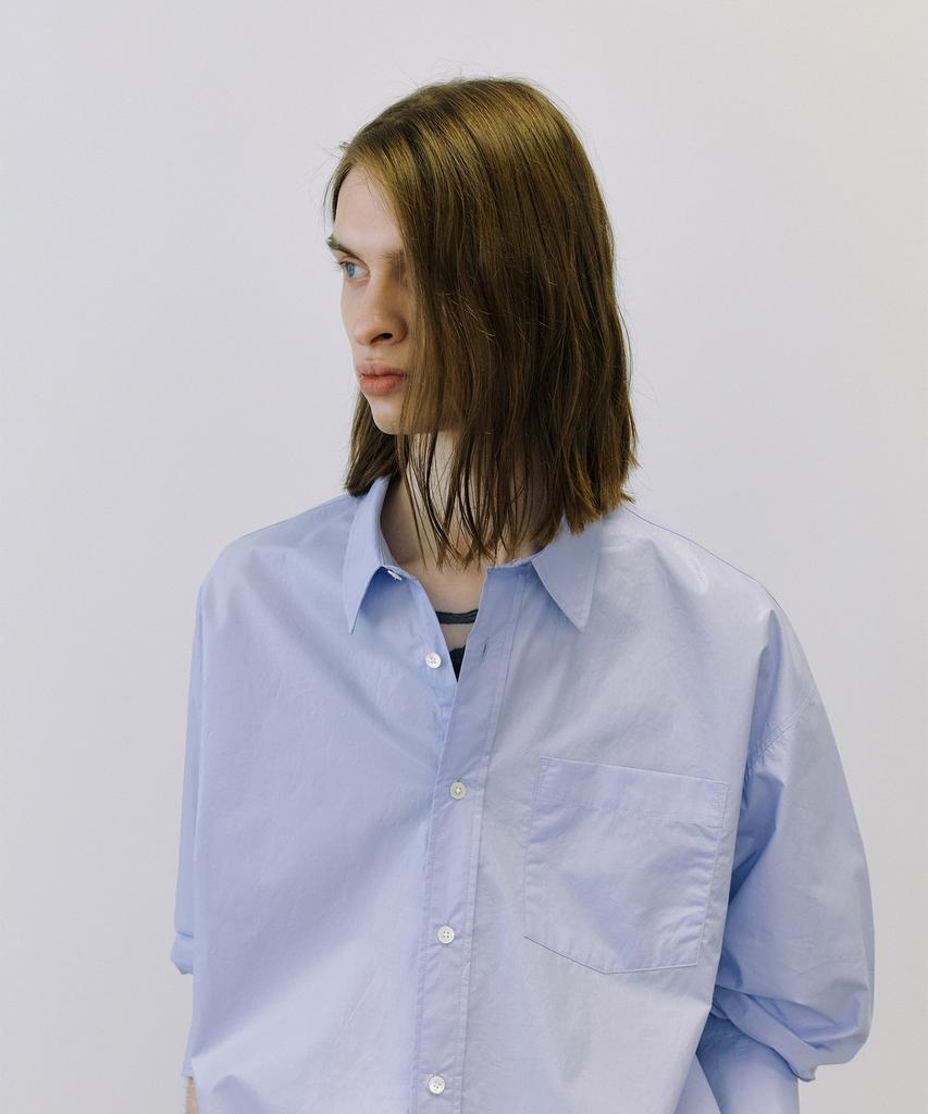 ENDOOR Over Coating Shirt (Sky Blue)
