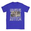 God Gives His Most Powerful Soldiers Autism Cat Meme  TShirt Unisex TShirts Summer ONeck Trending Tee Shirt Oversized Clothing