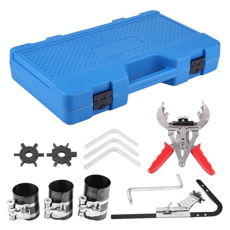 Piston Ring Service Tool Set Engine Ratchet Cleaning Expander Compressor