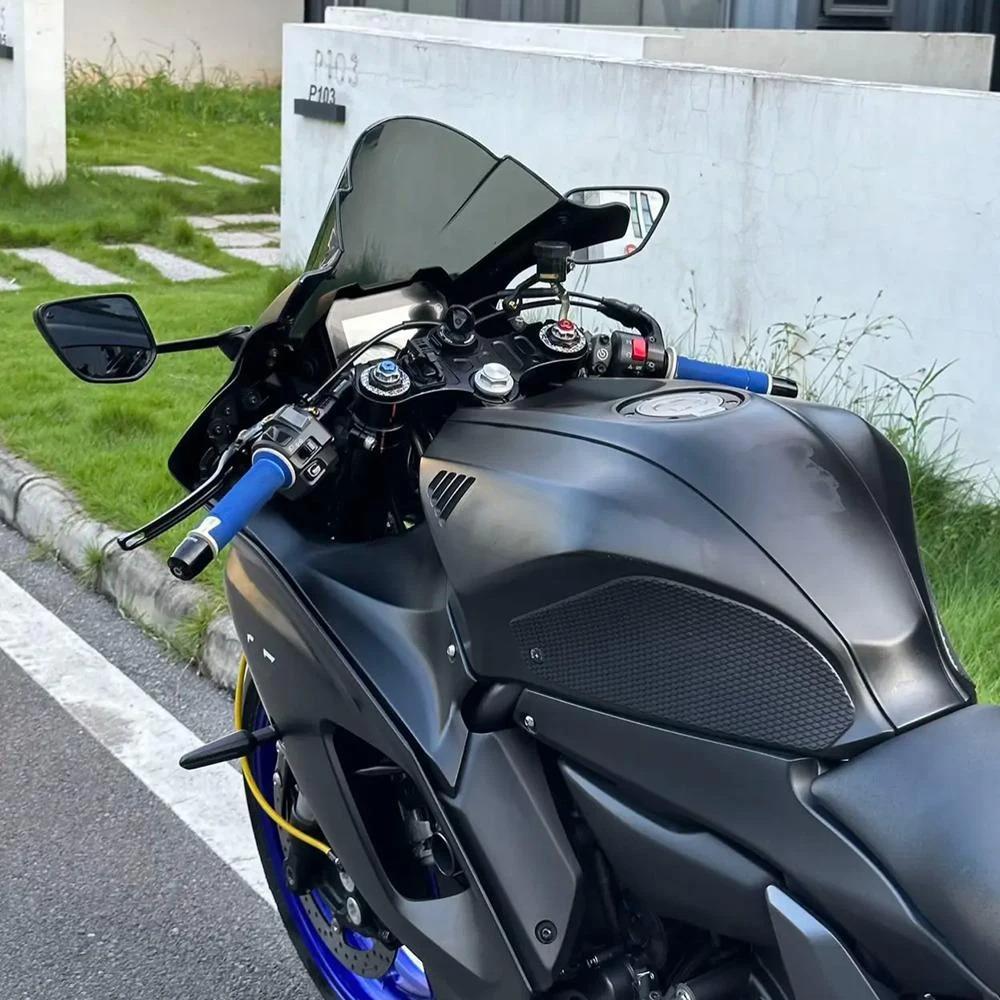 Windscreen For Yamaha YZFR6 YZFR7 2024 YZF R6 2021-2023 YZF R7 2017-2023 Motorcycle Aerodynamics Airflow Screen Wind Deflector