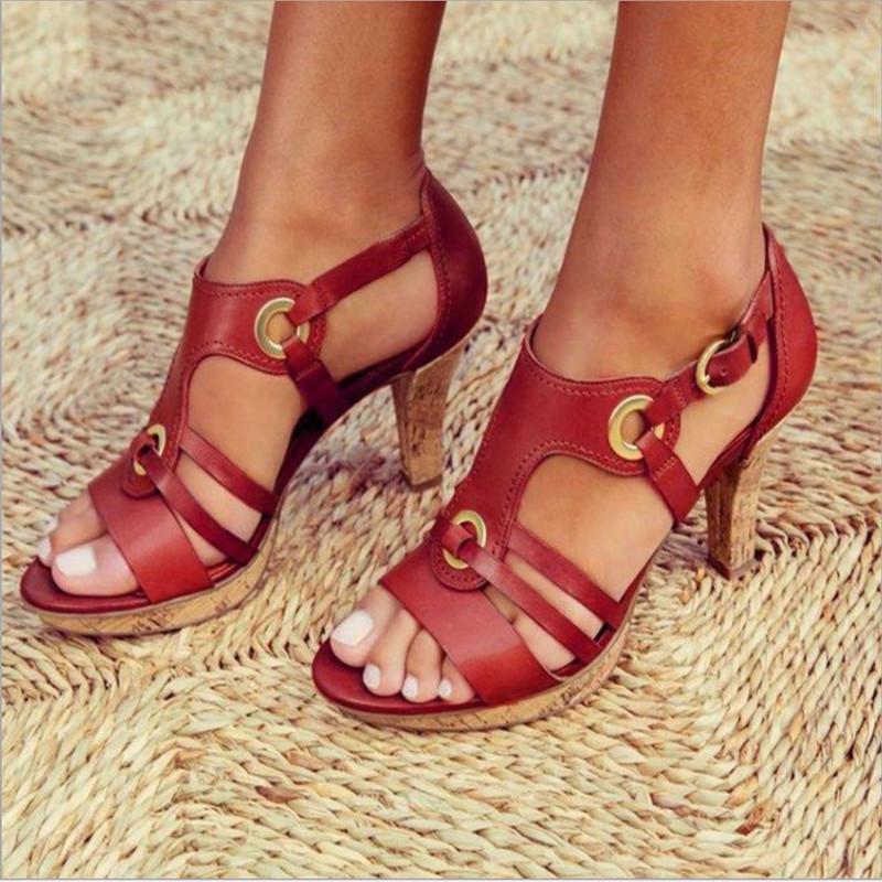 Plus Size High Heel Women's Sandals - 2022 Summer Collection, Taizhou.
