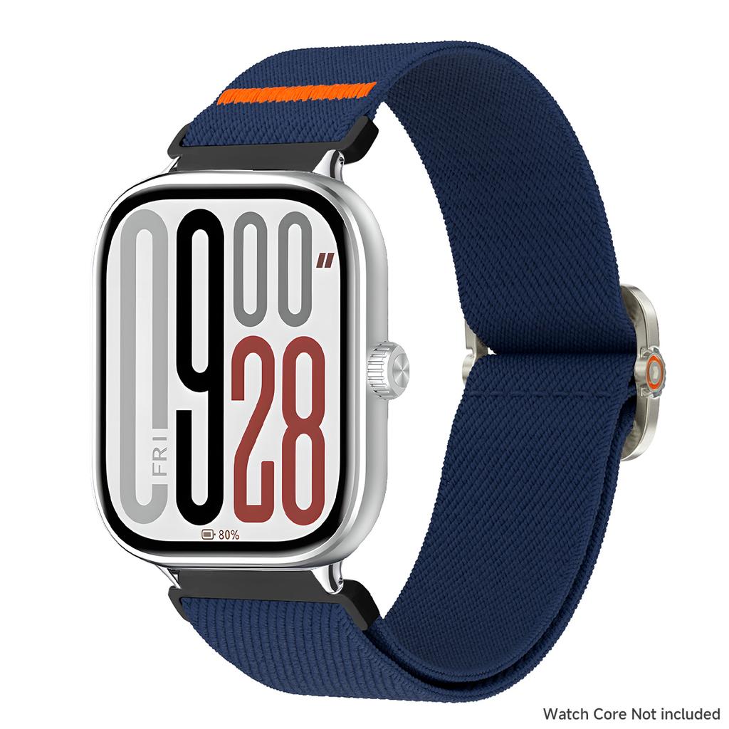 Elastic Nylon Band For Xiaomi Watch Miband 9/8 Pro Braided Sport Strap For Redmi Watch 6 5 4 Smartwatch Bracelet Accessories