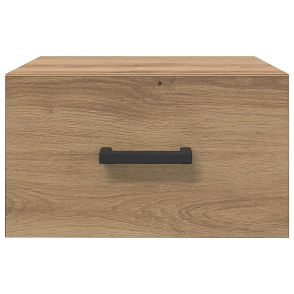 Artisan Oak Nightstand 35 x 35 x 20 cm Particleboard