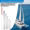 Stainless Steel Paracord Braid Needle Set Perfect for Leather and Paracord Work Includes Marlinspike and Smoothing Tools