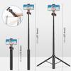 Fat Cow Portable Action Camera Selfie Stick with Tripod & Telescopic Extension for Phones & Mirrorless Cameras